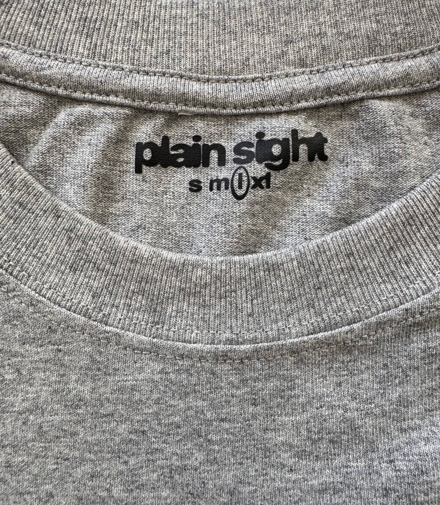 Grey Halftone Logo T- Shirt