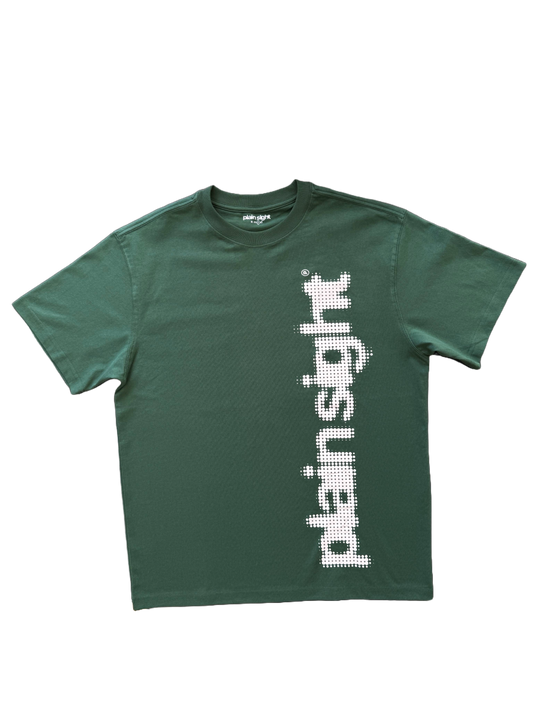 Green Halftone Logo T- Shirt