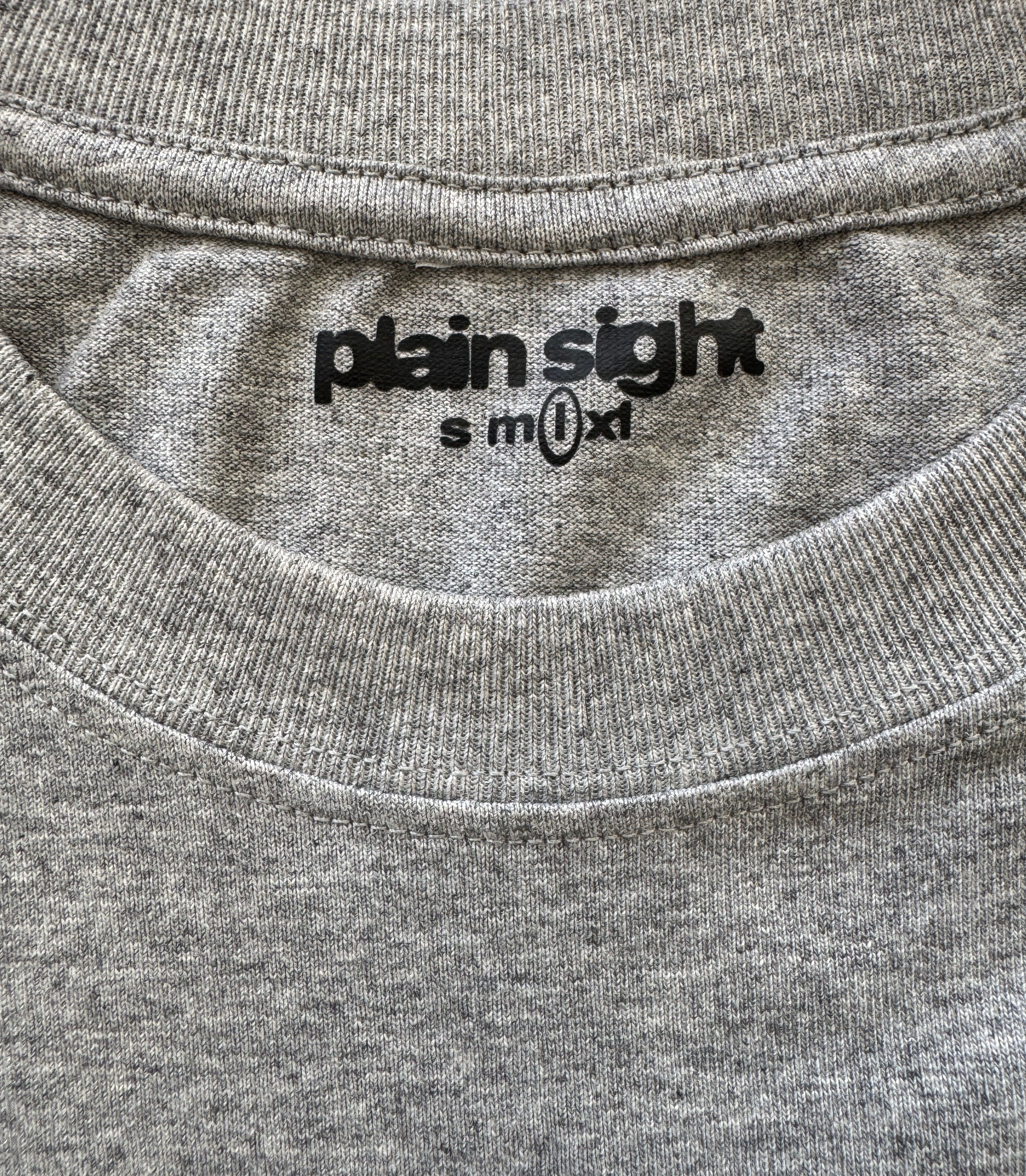 Grey Halftone Logo T- Shirt