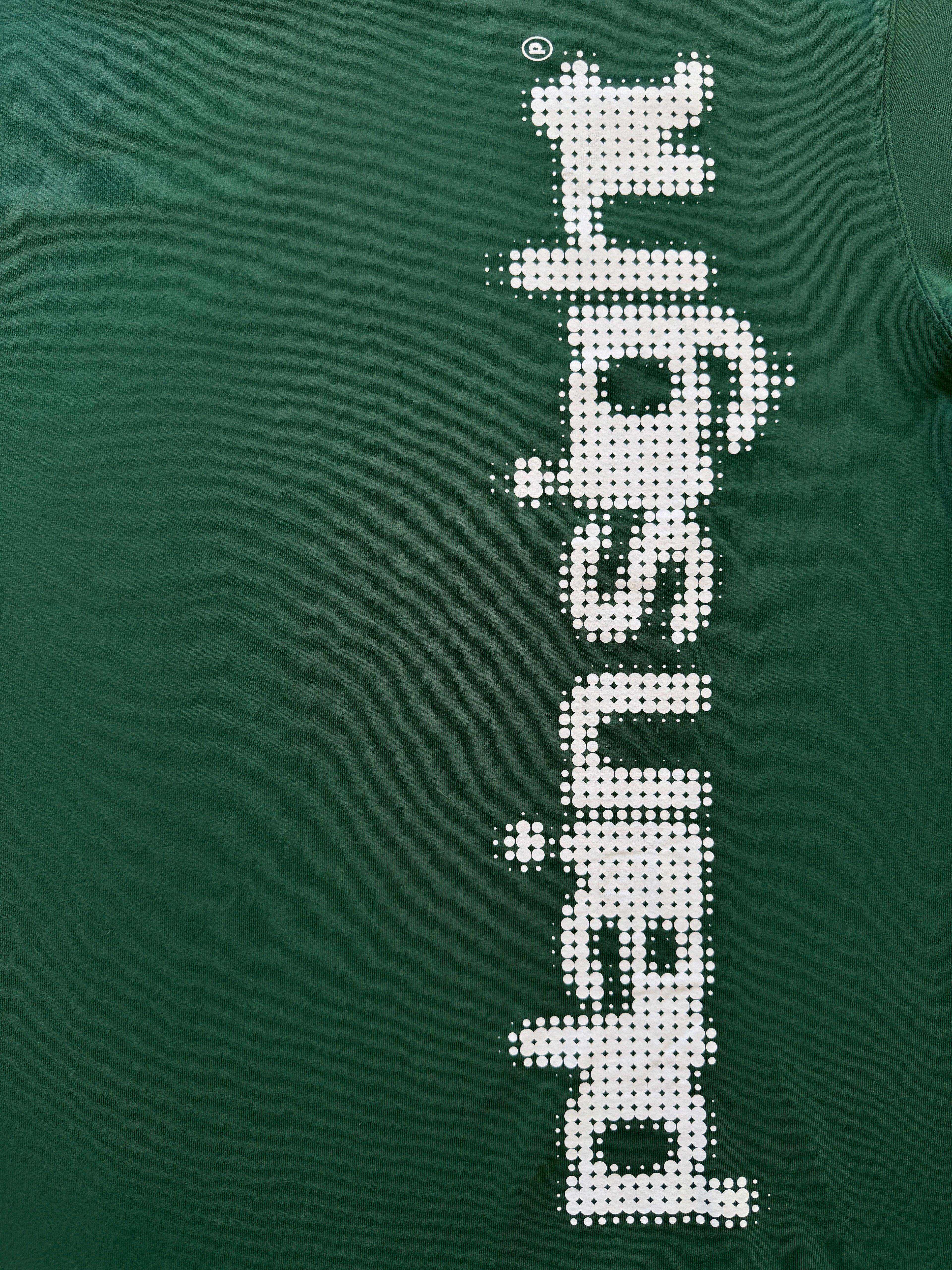Green Halftone Logo T- Shirt