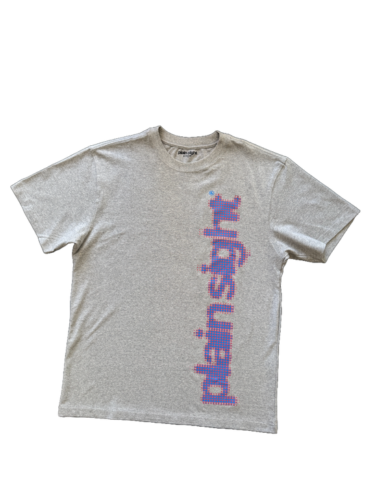 Grey Halftone Logo T- Shirt