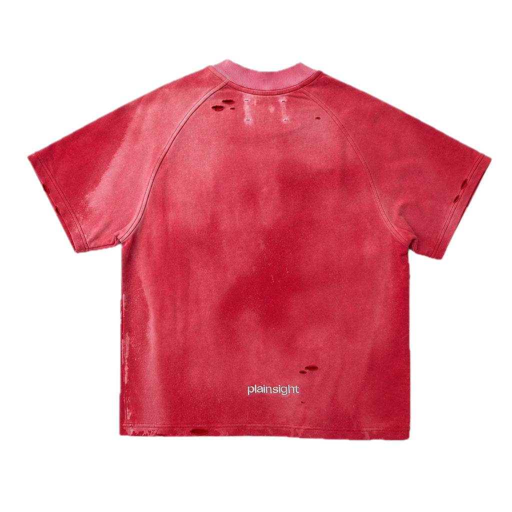 Red Distressed T-shirt