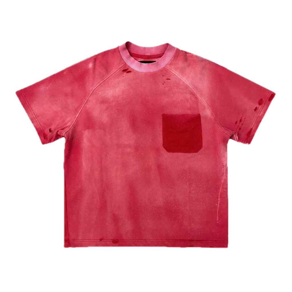Red Distressed T-shirt