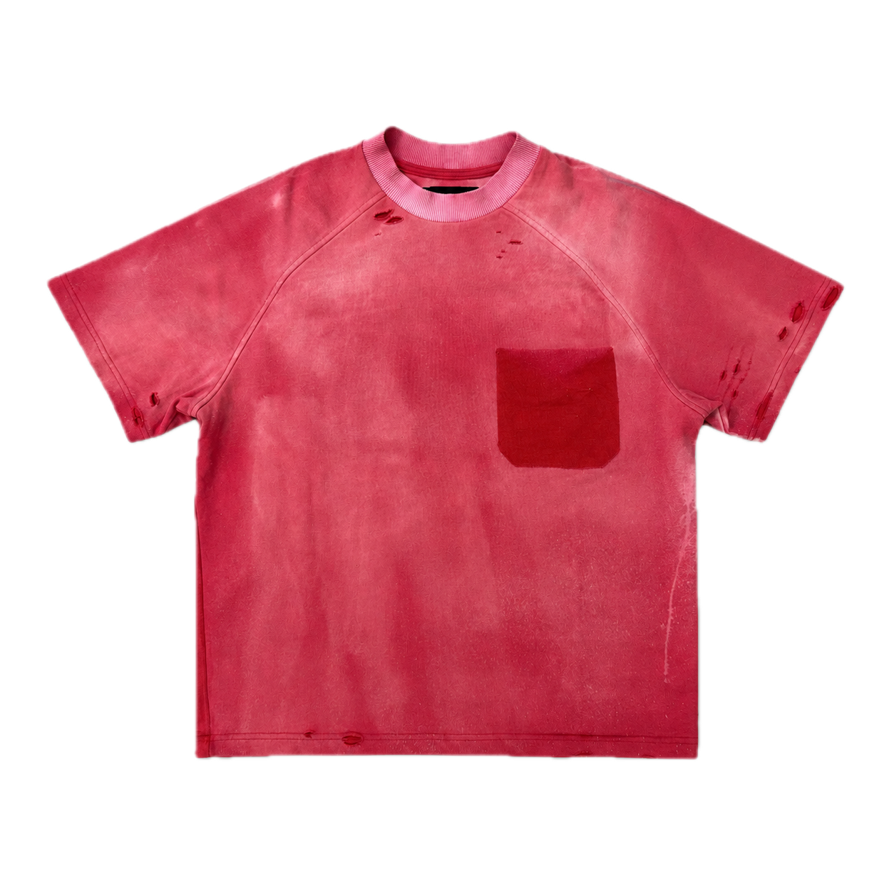 Red Distressed T-shirt