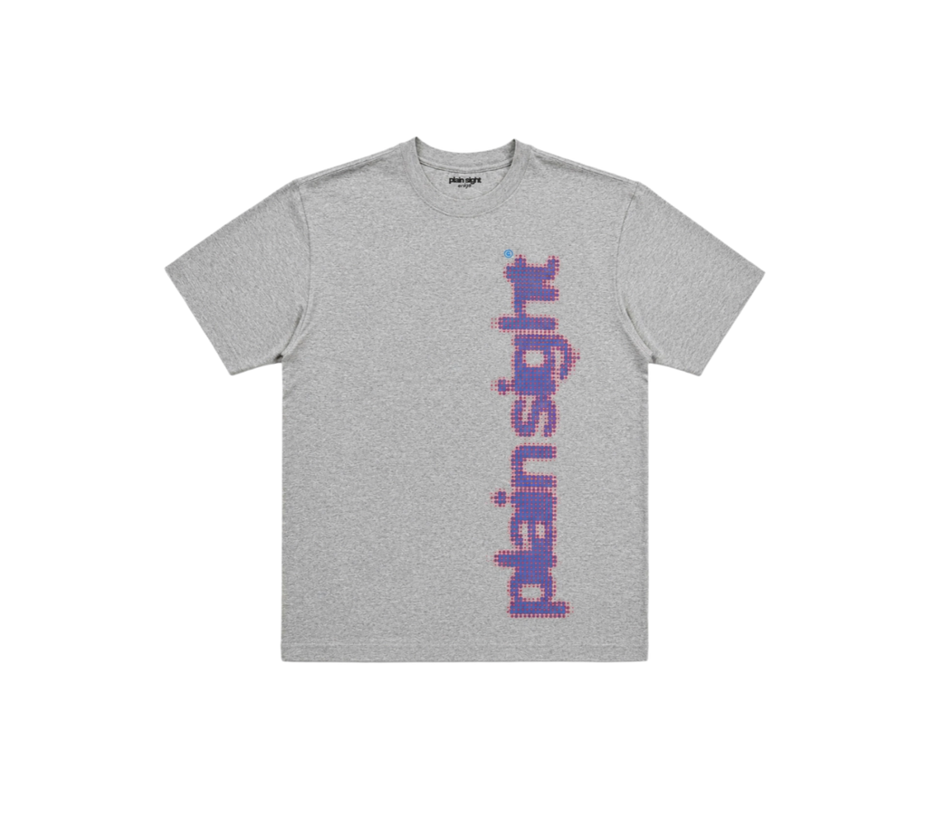 Grey Halftone Logo T- Shirt