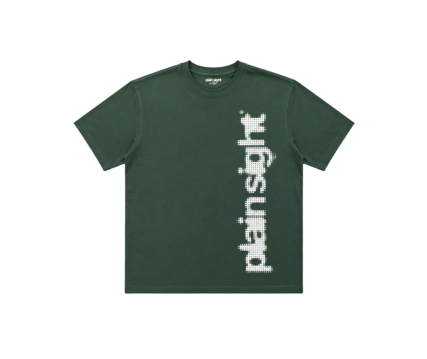 Green Halftone Logo T- Shirt