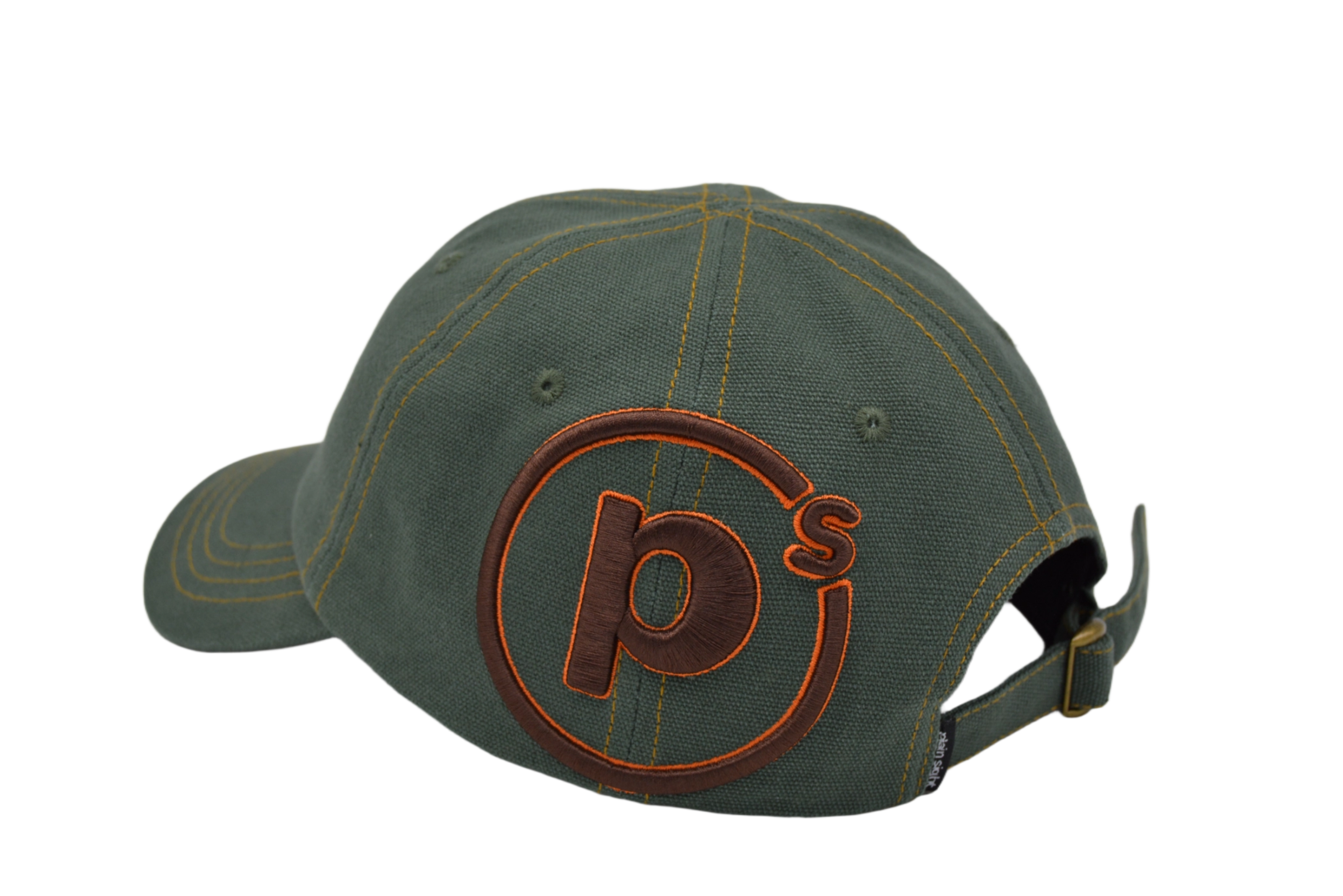 Green 6 Panel Baseball cap