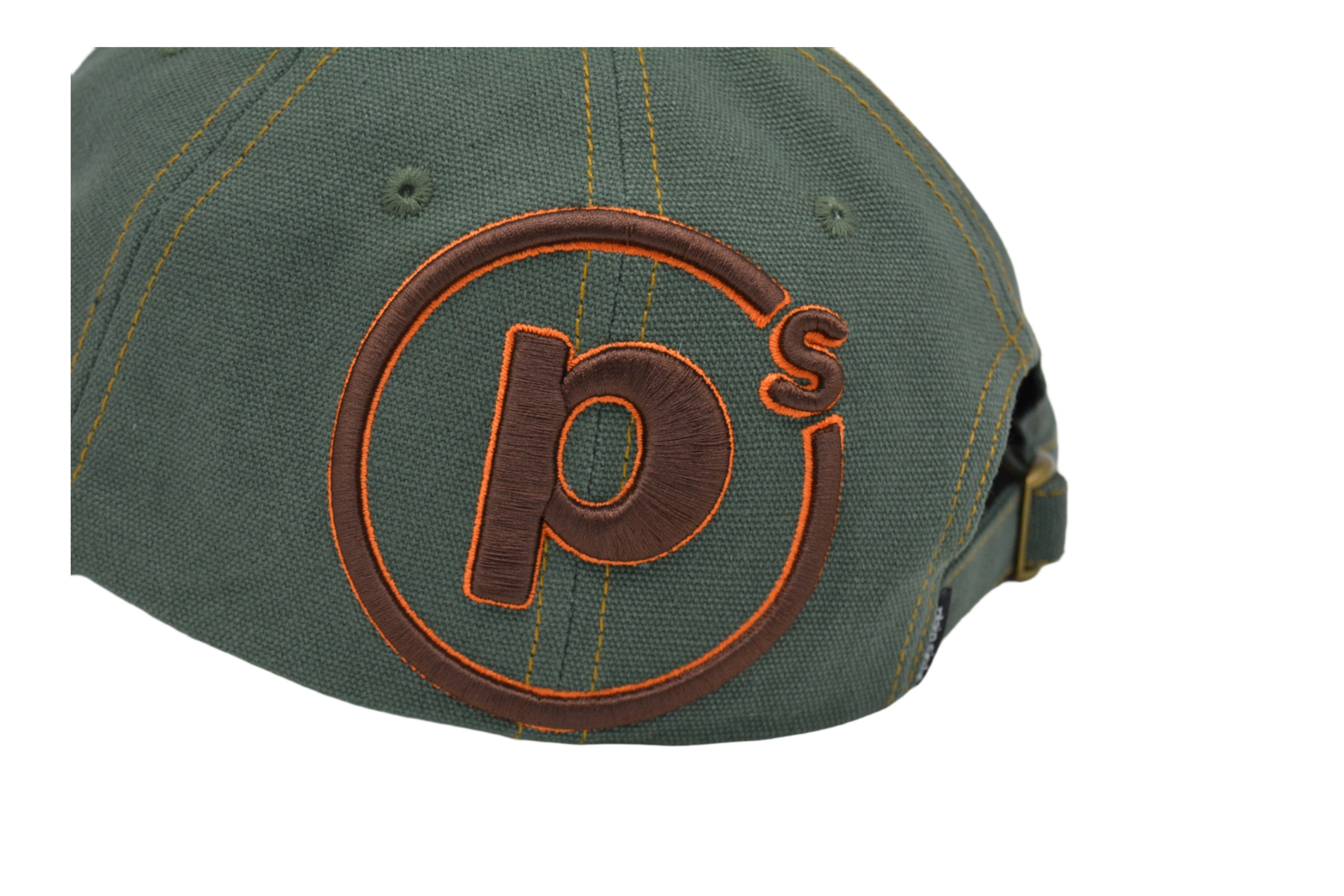 Green 6 Panel Baseball cap