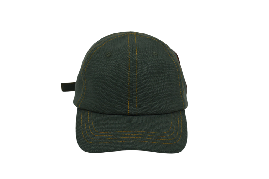 Green 6 Panel Baseball cap