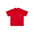 Red Raglan Cut T-shirt