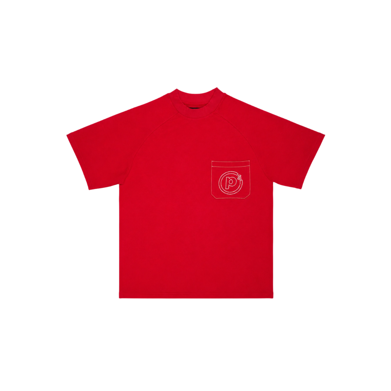 Red Raglan Cut T-shirt
