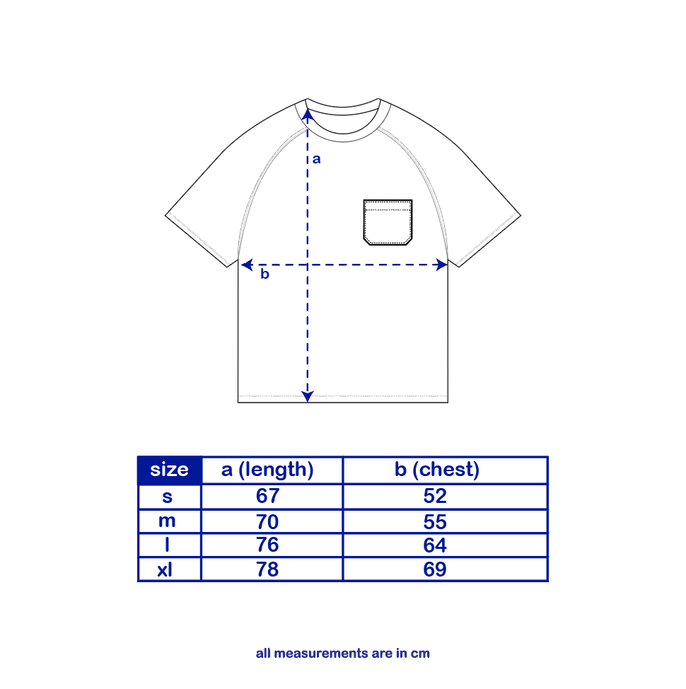Red Raglan Cut T-shirt